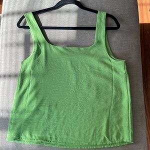 Timing Bright Green Tank Top